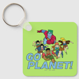 Porte-clés Captain Planet and the Planeteers - Go Planet!