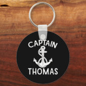Porte-clés Captain Thomas Anchor Yacht Boating Ship Boat  (Recto)