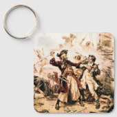Porte-clés Capture, Barbe noire pirate, Revenge de la reine A (Recto)