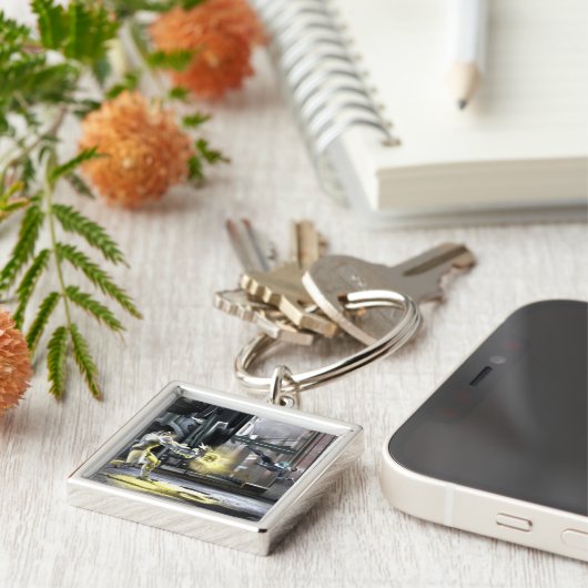 Porte-clés Capture d'écran : Cyborg vs Nightwing 2 (Côté)