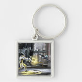 Porte-clés Capture d'écran : Cyborg vs Nightwing 2 (Devant)