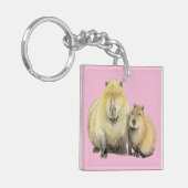 Porte-clés Capybara (Devant gauche)