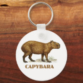 Porte-clés capybara (Recto)