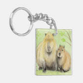 Porte-clés Capybara (Devant gauche)