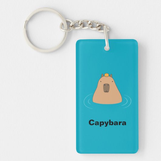 Porte-clés Capybara (Devant)