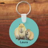 Porte-clés Capybara (Verso)