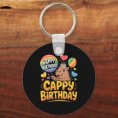 Porte-clés Capybara Animal Lover Fun Cappy Birthday Party Sup (Recto)