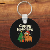 Porte-clés Capybara Christmas Shirt, Funny Capy Holidays  (Recto)