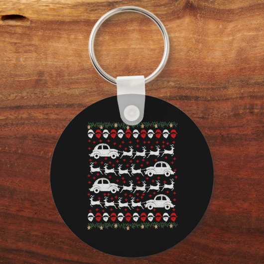 Porte-clés Car Christmas (Recto)