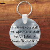 Porte-clés Car quiconque invoquera le nom du Seigneur (Recto)
