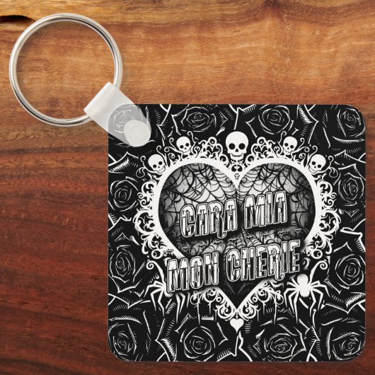 Porte-clés Cara Mia, Mon Cherie (Recto)