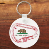 Porte-clés Carabiner d'Escalade californienne (Recto)