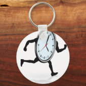 Porte-clés Caractère d'horloge en cours (Recto)