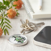 Porte-clés Caractère Graffiti de lanterne verte (Côté)