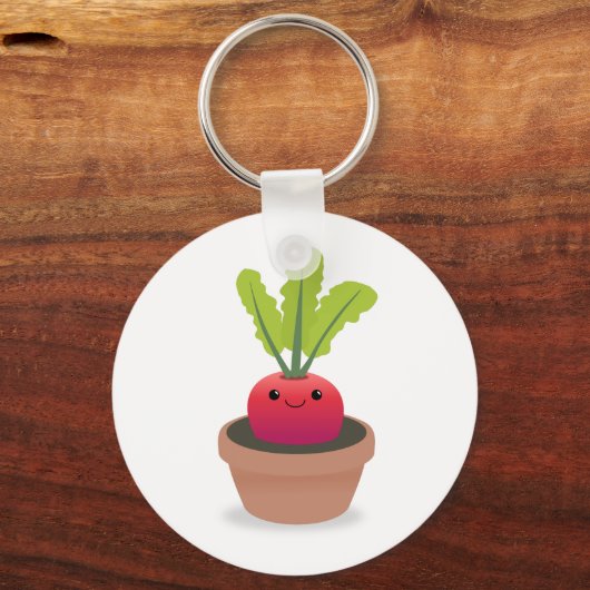 Porte-clés Caractère Radish (Recto)