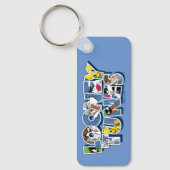 Porte-clés Caractères LOONEY TUNES™ en lettres (Recto)