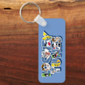 Porte-clés Caractères LOONEY TUNES™ en lettres (Recto)