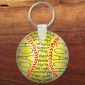 Porte-clés Caractéristiques d'un entraîneur (Recto)