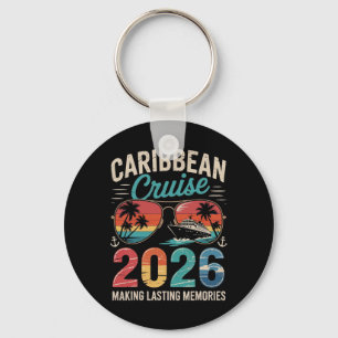 Porte-clés Caraibes Croisière 2026 Voyage Vacation Correspond