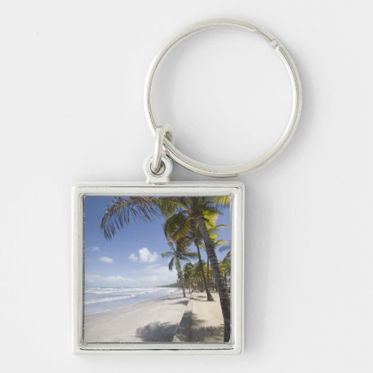 Porte-clés Caraïbes - Trinité - Plage de Manzanilla sur (Devant)