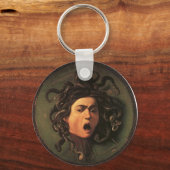 Porte-clés Caravaggio - Medusa - Classic Italian Artwork (Recto)