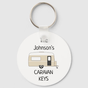 Porte-clés Caravan Keys personnalisées nom Porte - clé
