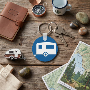 Porte-clés Caravan Road Sign Keychain