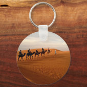 Porte-clés Caravane de Camel désert beaux paysages (Recto)