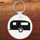 Porte-clés Caravane rétro (Recto)