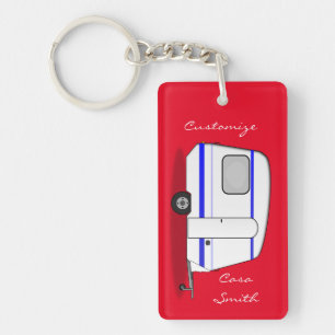 Porte-clés Caravane rougeoyante tonnerre-Cove