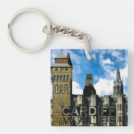 Porte-clés Cardiff (Devant)