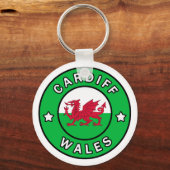 Porte-clés Cardiff Wales (Recto)
