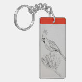Porte-clés Cardinal Acrylique Porte - clé (Devant gauche)
