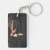 Porte-clés Cardinal Caricature (Dos)