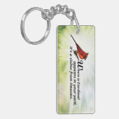 Porte-clés Cardinal dans votre cour (Devant gauche)