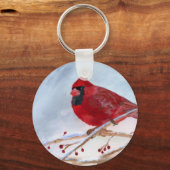 Porte-clés Cardinal de Noël (Recto)