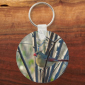 Porte-clés Cardinal féminin (Recto)