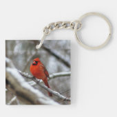 Porte-clés Cardinal masculin (Dos)