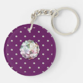 Porte-clés Cardinal Red Rosace (Dos)