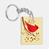 Porte-clés Cardinal rouge (Devant gauche)