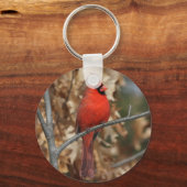 Porte-clés Cardinal rouge (Recto)