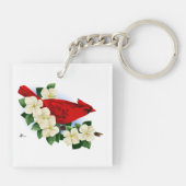 Porte-clés Cardinal rouge septentrional (Dos)