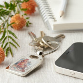 Porte-clés Cardinal sur Virginia Road Map (Côté )