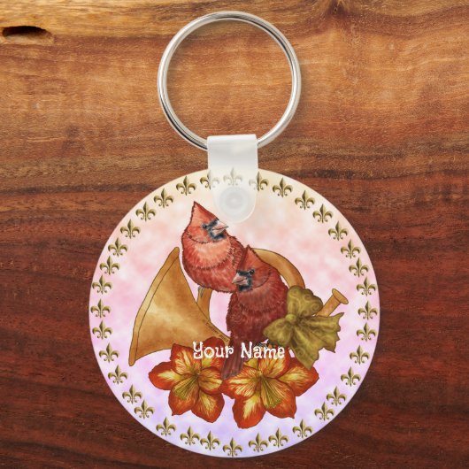 Porte-clés Cardinals Horn (Recto)