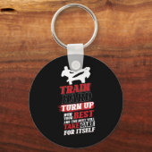 Porte-clés Cardio Kickboxing Design For Kickboxer  (Recto)