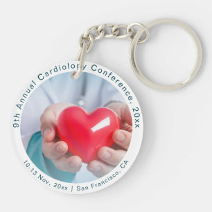 Porte-clés Cardiologie Cardiothoracic Conférence Médicale