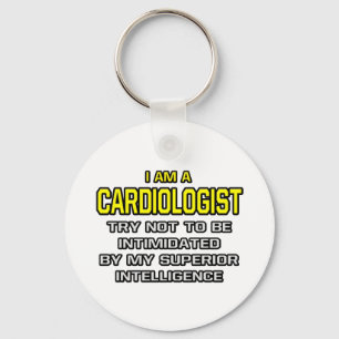 Porte-clés Cardiologist...Superior Intelligence