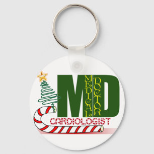 PORTE-CLÉS CARDIOLOGUE DE NOËL