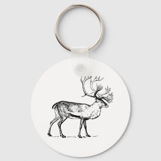Porte-clés Caribou (Recto)