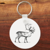 Porte-clés Caribou (Recto)